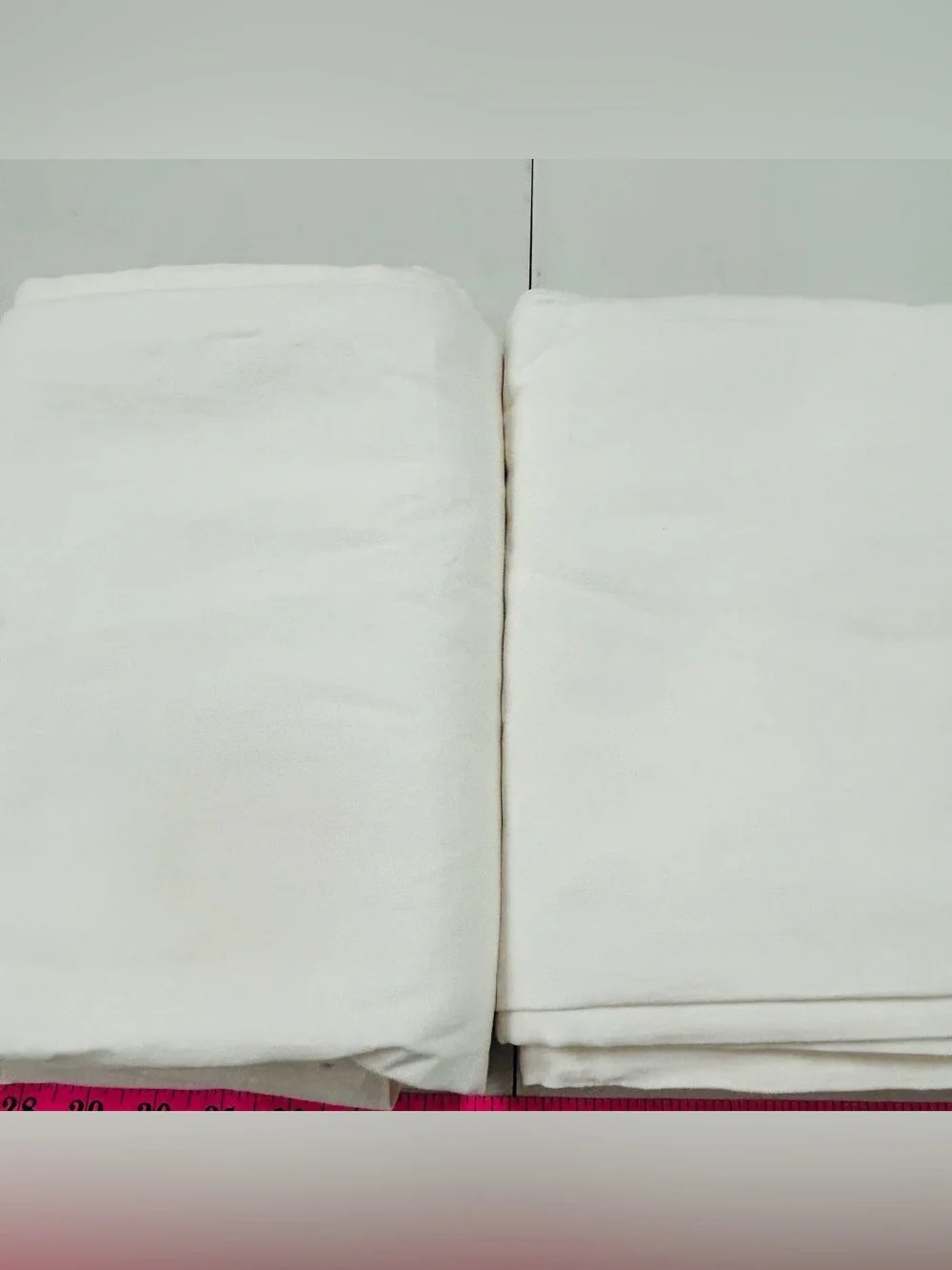 NWOT QUINCE Set Of 2 48x108 European Linen Curtains Cream 8813